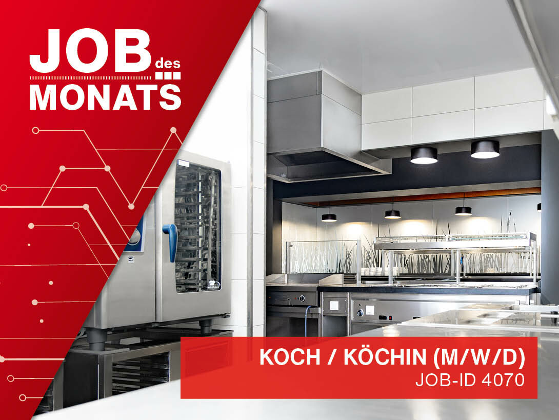 Job des Monats – Koch / Köchin (m/w/d)